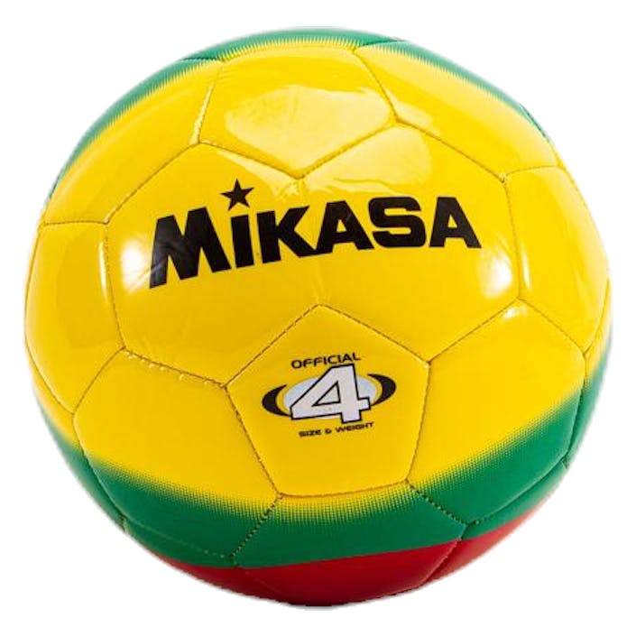 Mikasa SS-440 Green/Yellow, Unisex, Ekwipunek, rakiety, Piłka nożna, Zielony/Żółty, 4