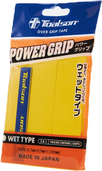 Power Grip 3P Gold, Unisex, Apparatuur, rackets, Padel, Goud, ONESIZE