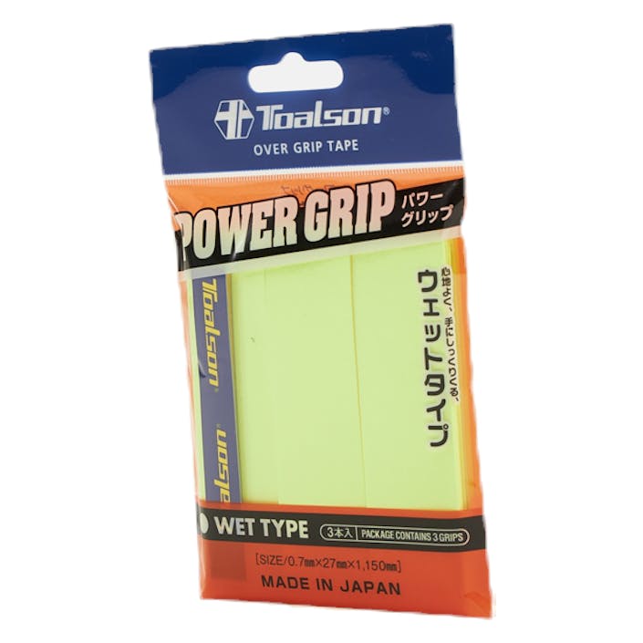 Power Grip 3P Yellow, Unisex, Utrustning, racketar, Padel, Gul, ONESIZE