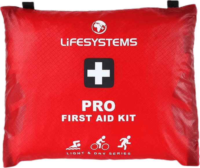 Light & Dry Pro First Aid Kit Red, Unisex, Equipamento, Proteção, Vermelho, ONESIZE