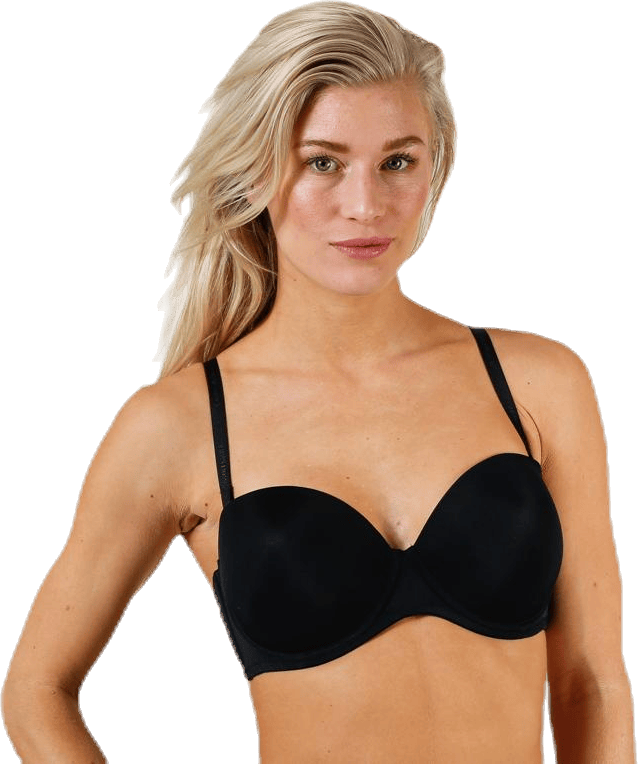 Strapless Push Up Black