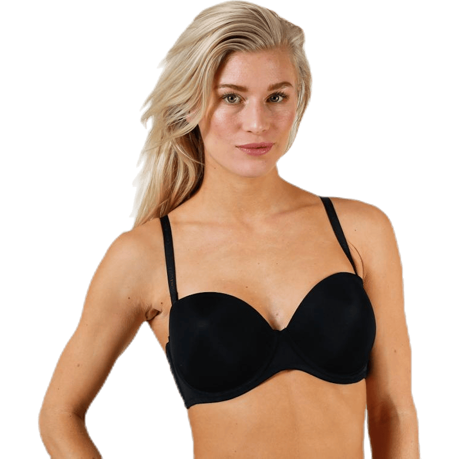Strapless Push Up Black