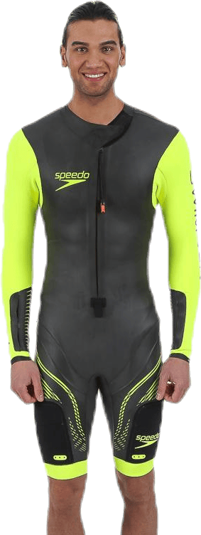 Fastskin Swimrun Male Suit Black/Yellow