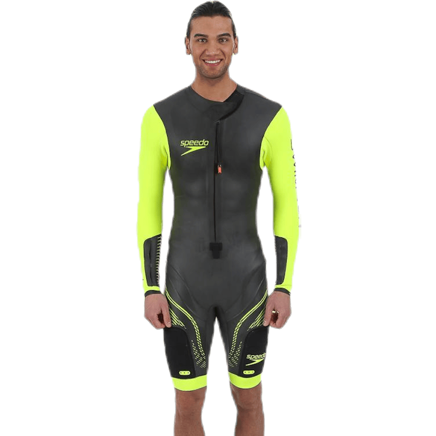 Fastskin Swimrun Male Suit Black/Yellow