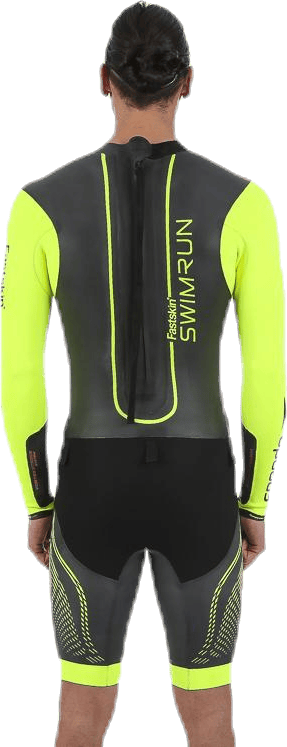 Fastskin Swimrun Male Suit Black/Yellow - Bild 2