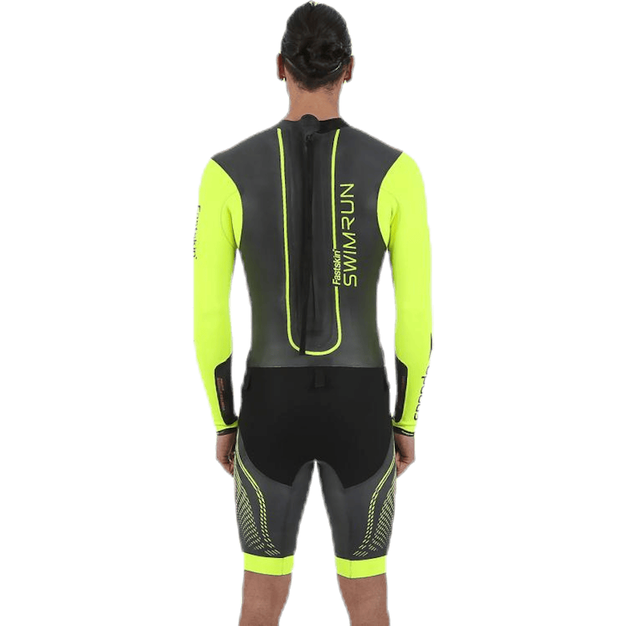 Fastskin Swimrun Male Suit Black/Yellow - Bild 2