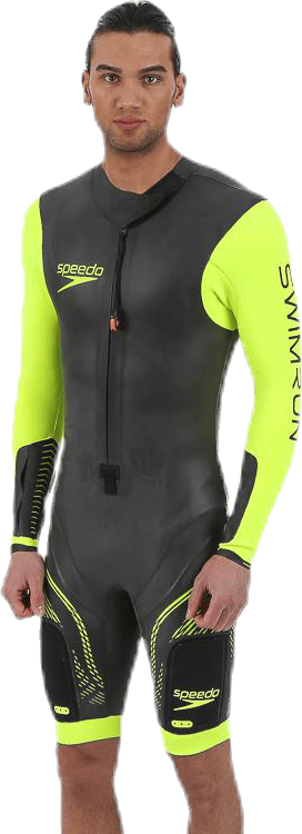 Fastskin Swimrun Male Suit Black/Yellow - Bild 3