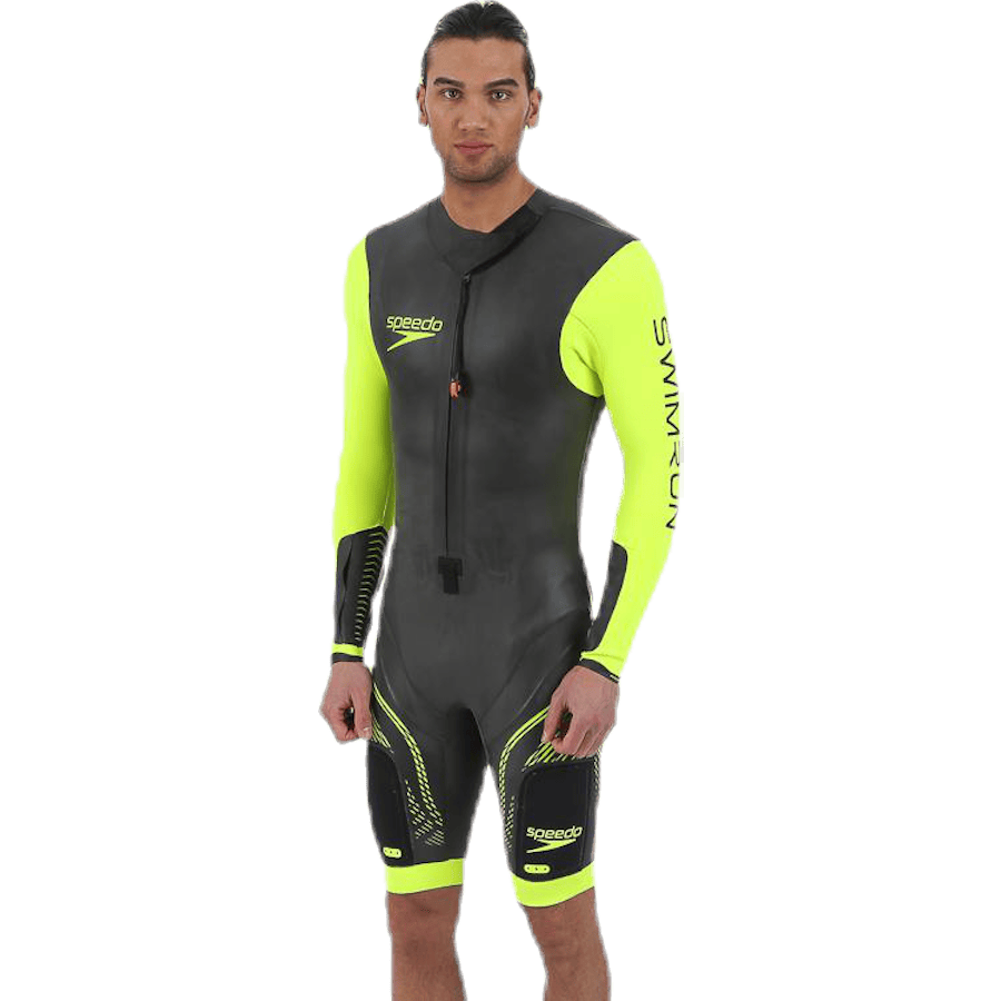 Fastskin Swimrun Male Suit Black/Yellow - Bild 3
