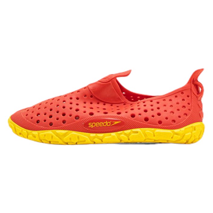 Jelly Junior Yellow/Red, Unisex, Kengät, Sandaalit ja Tohvelit, Uima, Keltainen/Punainen, EU 37
