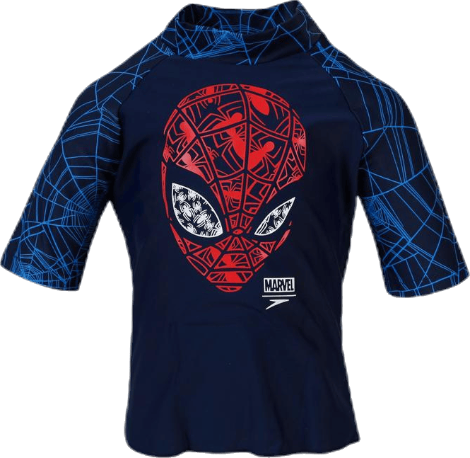 Marvel Spiderman Sun Top Blue/Red, Unisex, Abbigliamento, Costumi da bagno, Nuoto, Blu/Rosso, 92