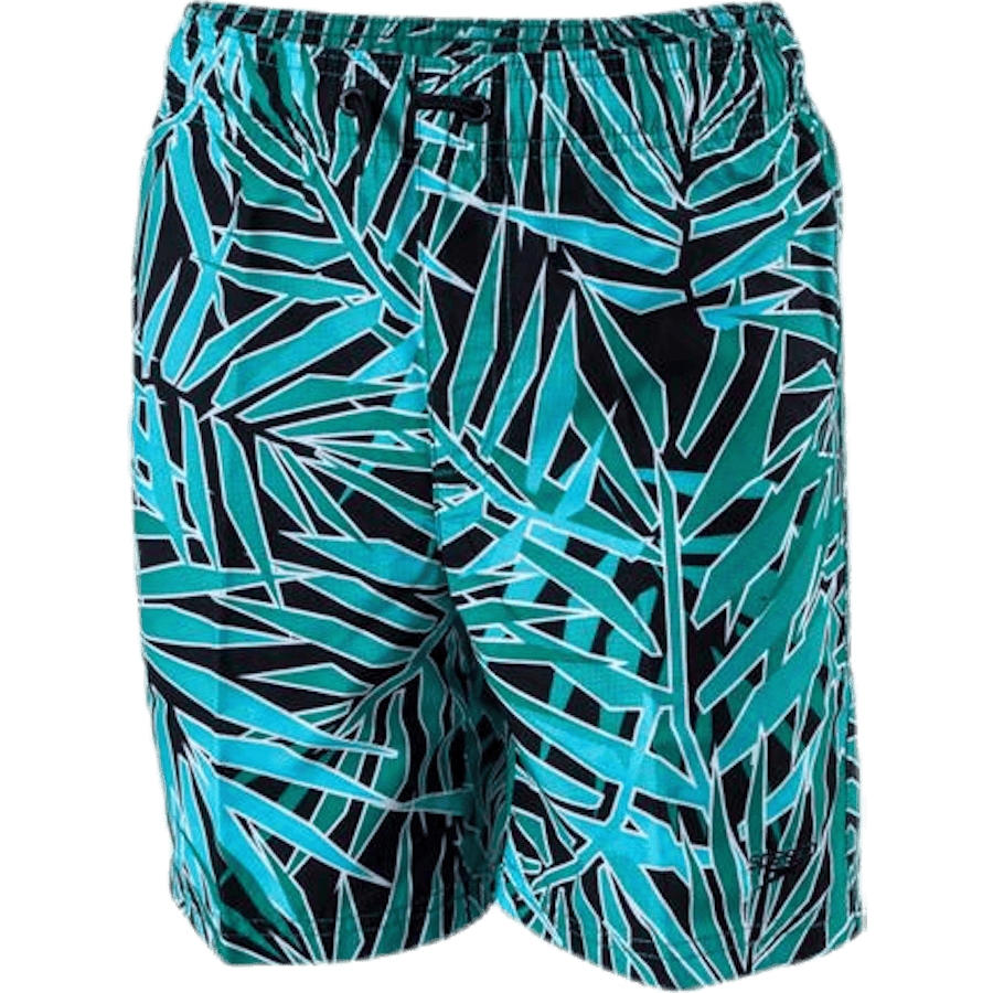 Printed Leisure 15″ Turquoise/Black