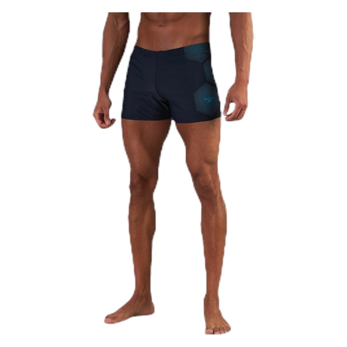 Gala Logo Aquashort Blue, Male, Apparels, Swimwear, Swimming, Blue, 6