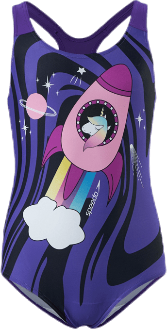 Disney Frozen Swimsuit Infant Purple, Unisex, Abbigliamento, Costumi da bagno, Nuoto, Viola, 98