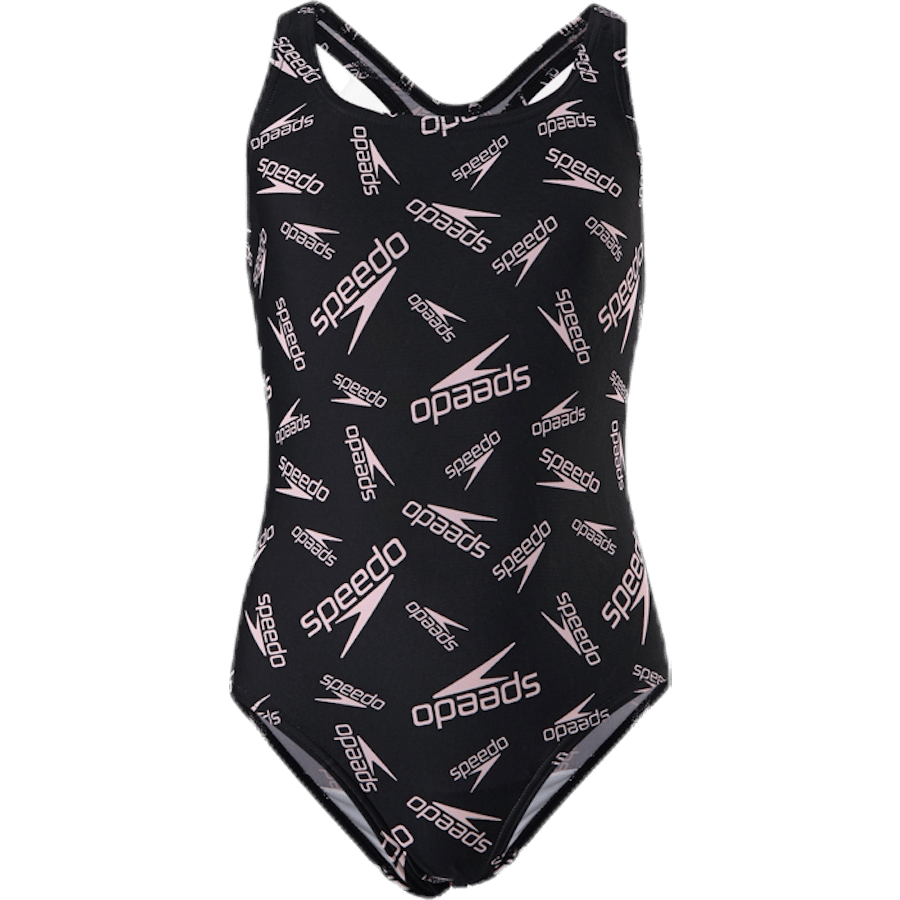 Minnie Mouse Allover Medalist Black