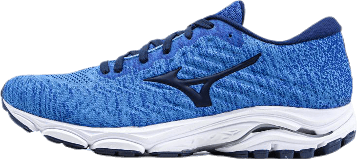 Wave Inspire Waveknit Blue/White, Female, Shoes, Running shoes, Running, Blue/White, UK 3,5
