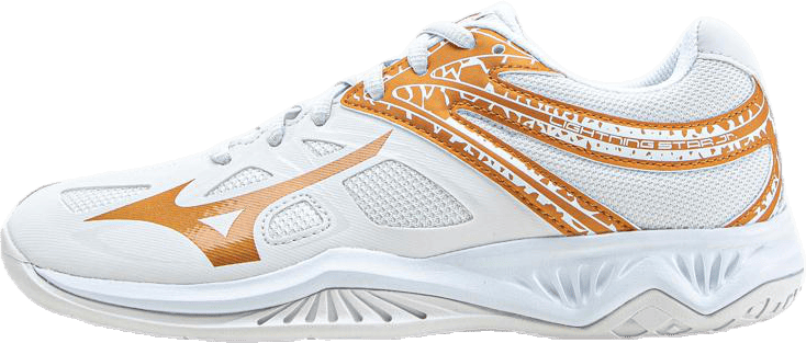 Lightning Star Z5 Junior Blue/White, Unisex, Scarpe, Scarpe da allenamento, Palla a mano, Bianca, UK 6,5