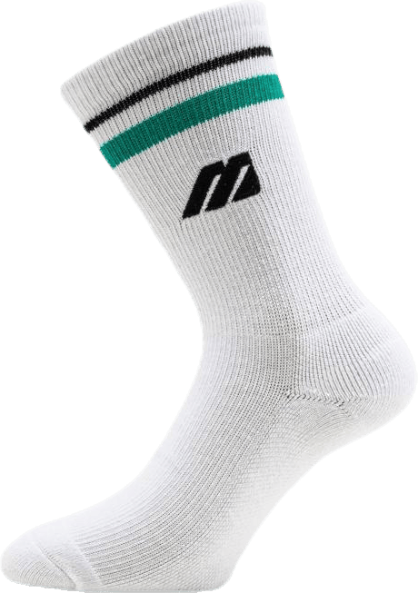 Mizuno Socks 1P White, Unisex, Vaatteet, Sukat, Tennis, Valkoinen, M
