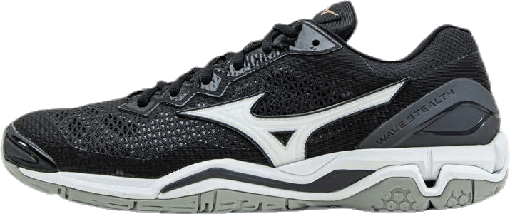 Wave Stealth V  White/Black, Male, Shoes, Training shoes, Handball, White/Black, UK 6,5