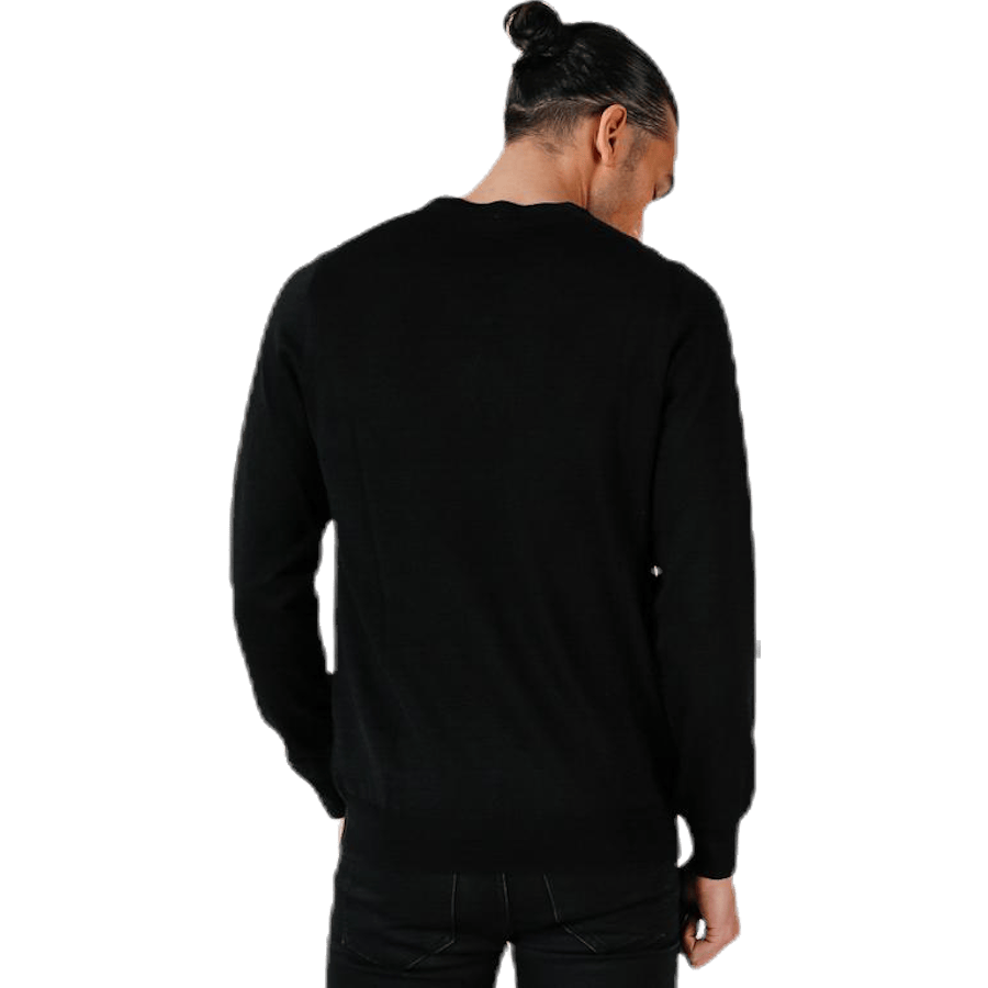 V-Neck Pullover Black - Bild 5