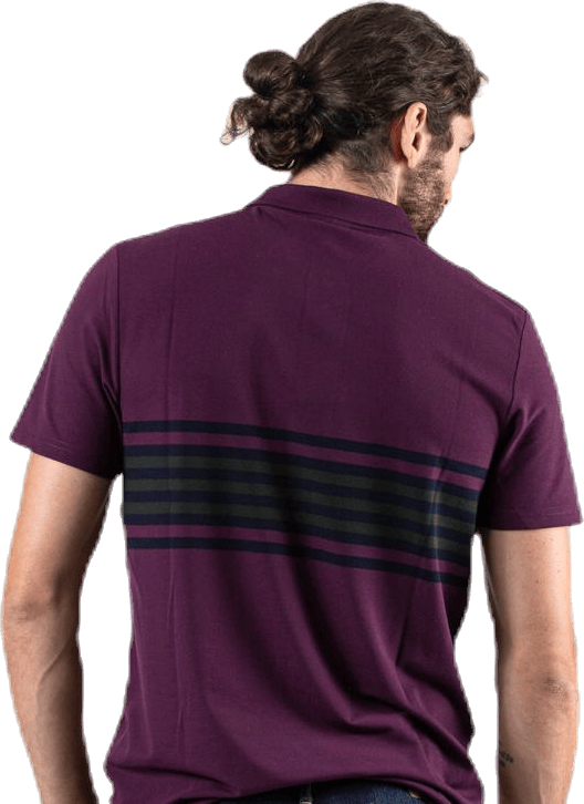 Plus Stripe Polo Blue - Bild 2