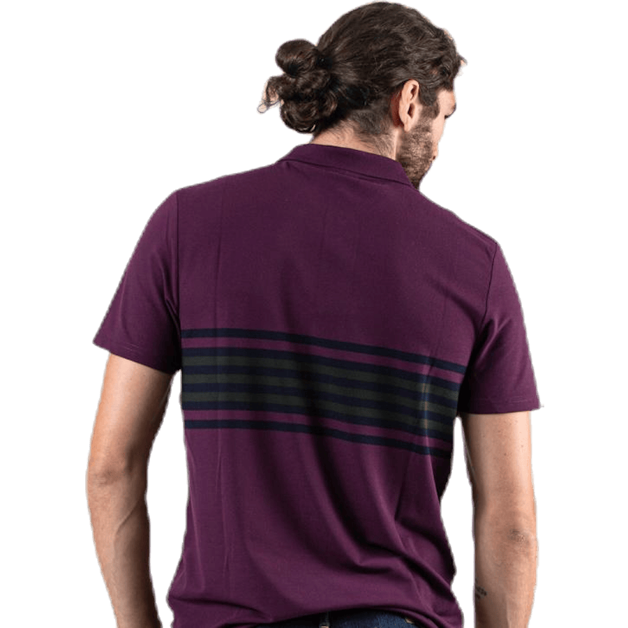 Plus Stripe Polo Blue - Bild 2