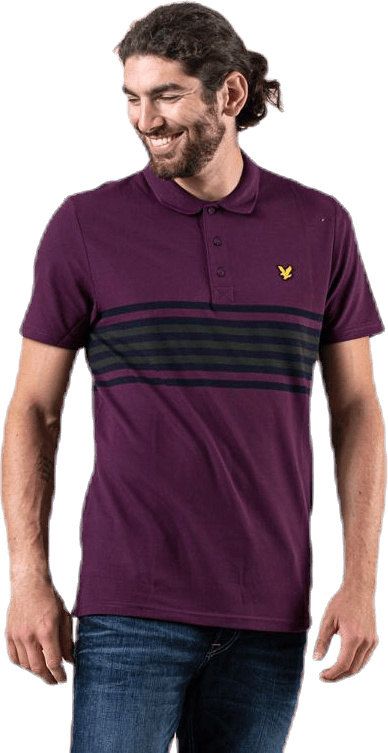 Plus Stripe Polo Blue - Bild 3