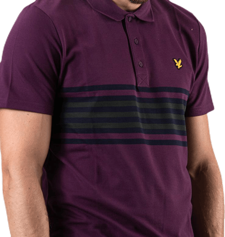 Plus Stripe Polo Blue - Bild 4