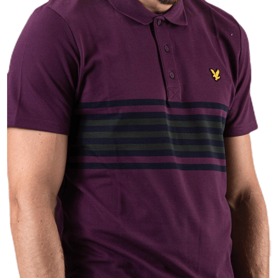 Plus Stripe Polo Blue - Bild 4