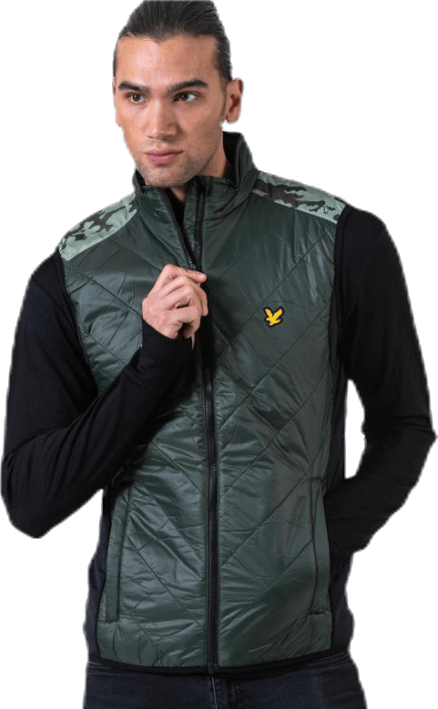 Brandon Chevron Gilet Green - Bild 4