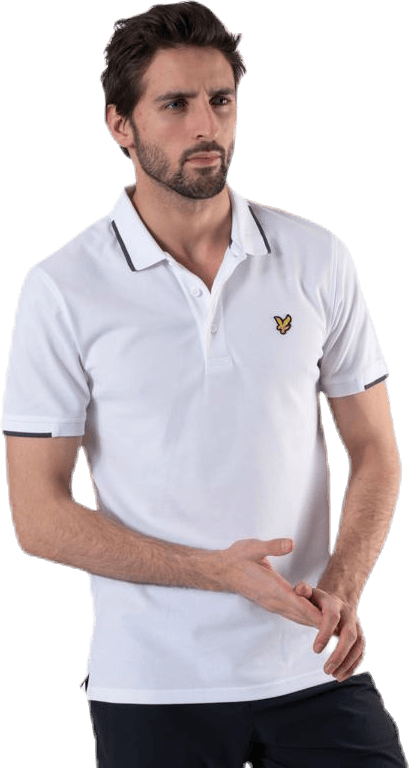 Andrew Polo White, Male, Apparels, T-shirt, Golf, White, L