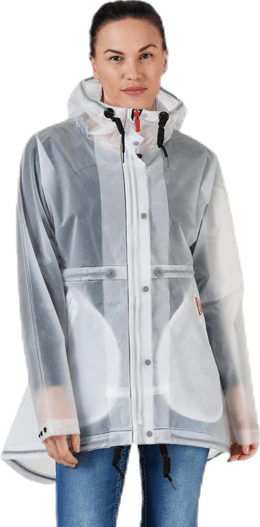 Original R Vinyl Smock W White, Female, Apparels, jackets, White, M