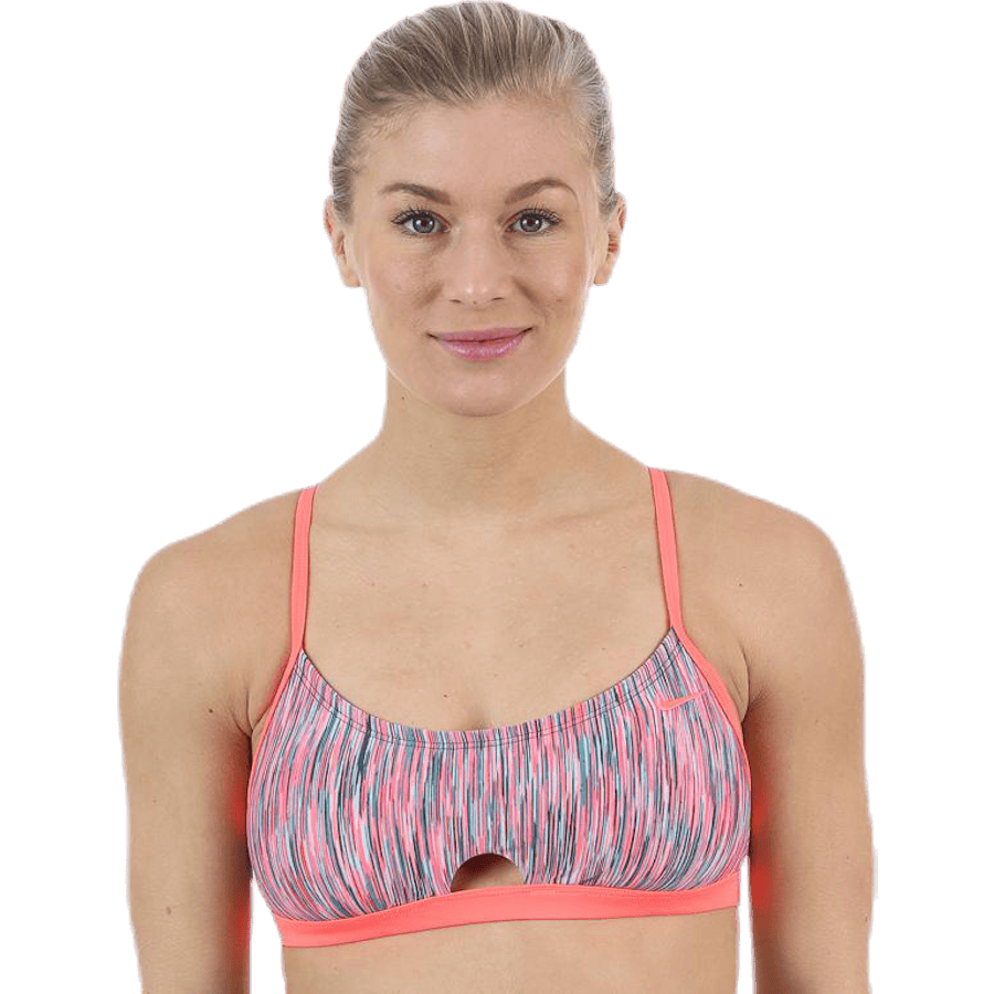 Keyhole Sport Top Blue