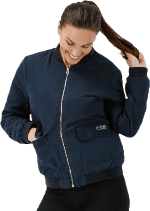 Hatty Reversible Bomber Blue