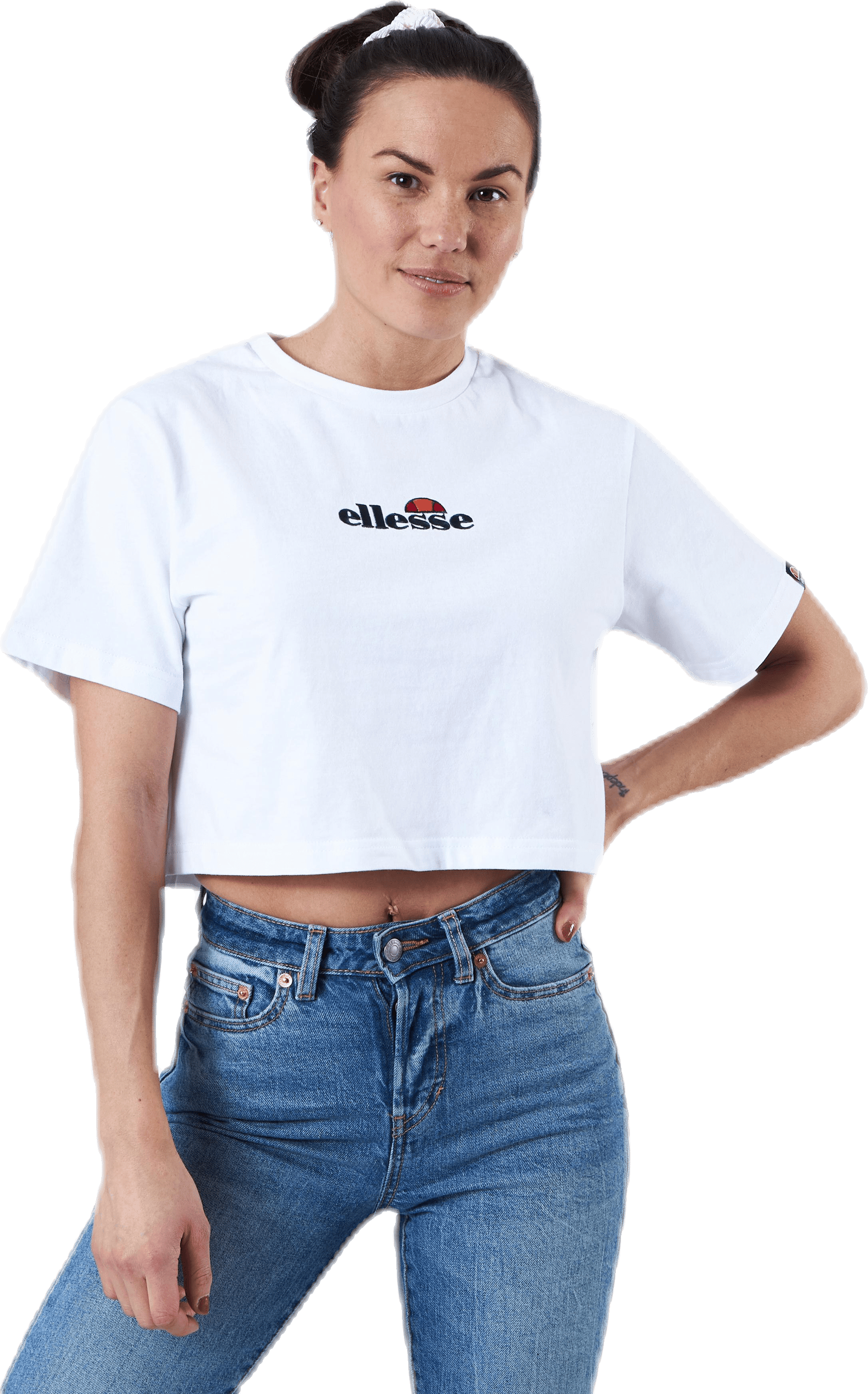 El Fireball White, Female, Kleding, T-shirt, Wit, L