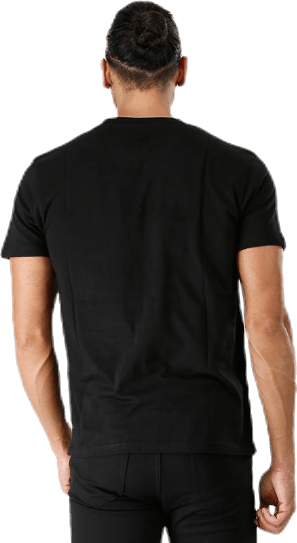 Crew Neck Logo Tee Black - Bild 2