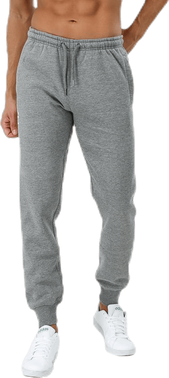 Seamless Flock Printed Cuffed Pant Grey