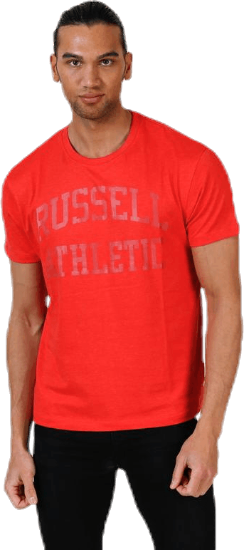 Classic S/S Tee Red, Male, Kleding, T-shirt, Rood, L
