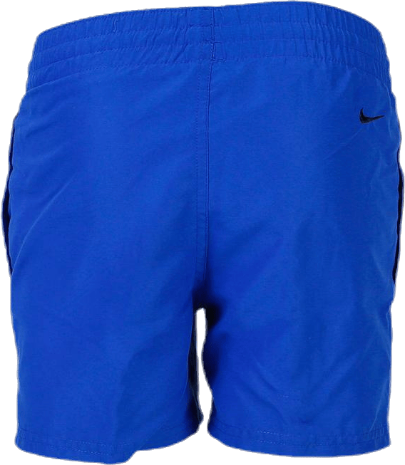 4" Volley Short Logo Solid Youth Blue, Unisex, Apparels, Swimwear, Swimming, Blue, M