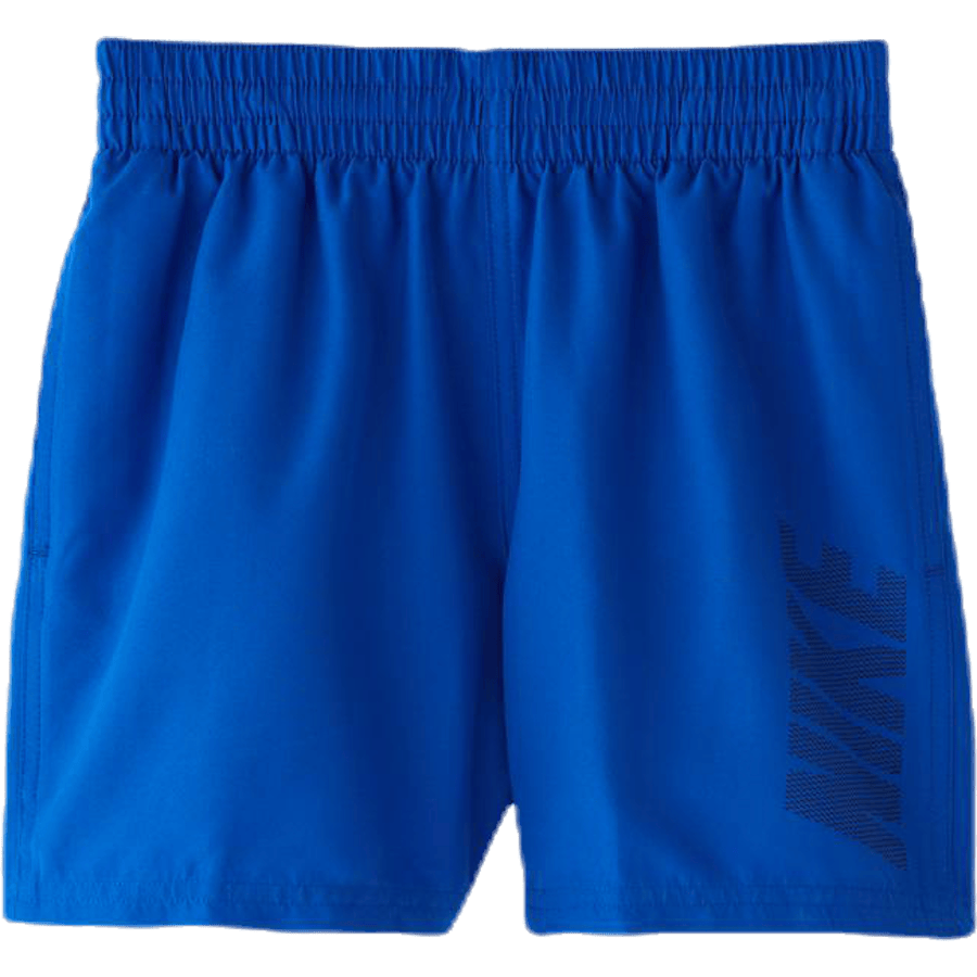 4″ Volley Short Logo Solid Youth Blue