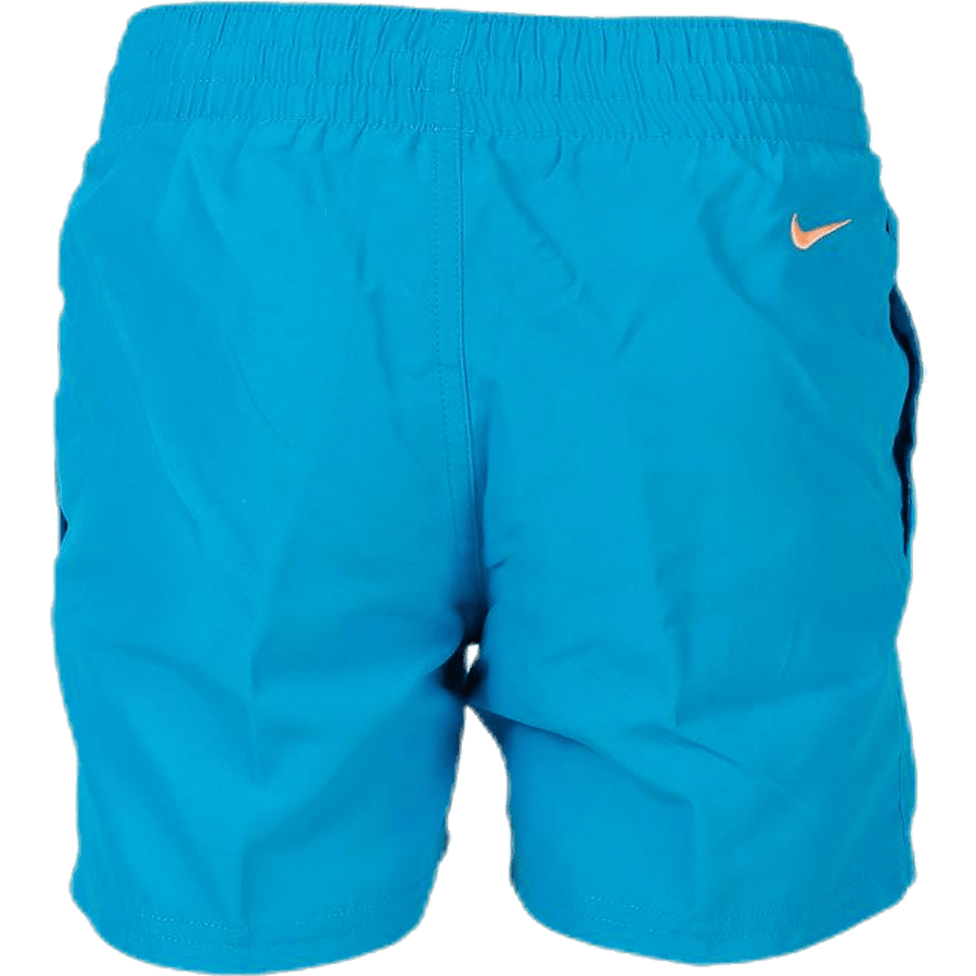4" Volley Short Logo Solid Youth Blue/Orange - Bild 3