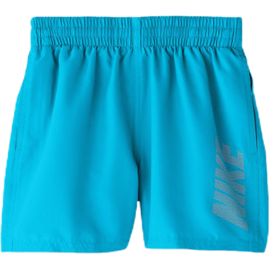 4" Volley Short Logo Solid Youth Blue/Orange