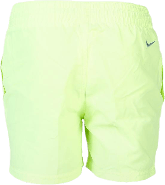 4" Volley Short Logo Solid Youth Grey/Yellow, Unisex, Abbigliamento, Costumi da bagno, Verde, S