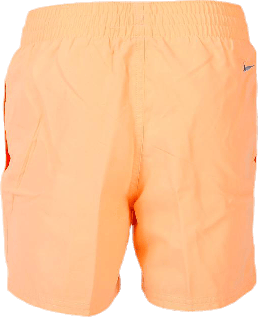 4" Volley Short Logo Solid Youth Orange, Unisex, Abbigliamento, Costumi da bagno, Arancia, M
