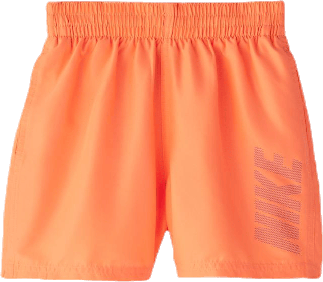 4″ Volley Short Logo Solid Youth Orange