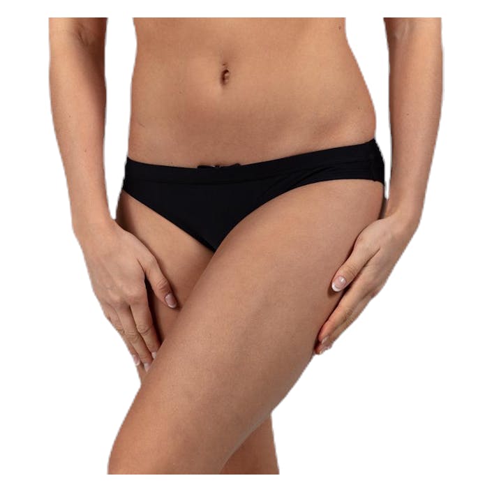 Sport Bikini Bottom Solid Black, Female, Bekleidung, Bademode, Schwimmen, Schwarz, M