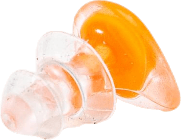 Ear Plugs Orange, Unisex, Equipment, Training equipment, Swimming, Yellow, ONESIZE