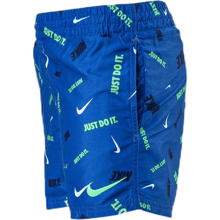 4" Volly Short Logofetti Junior Blue - Bild 2