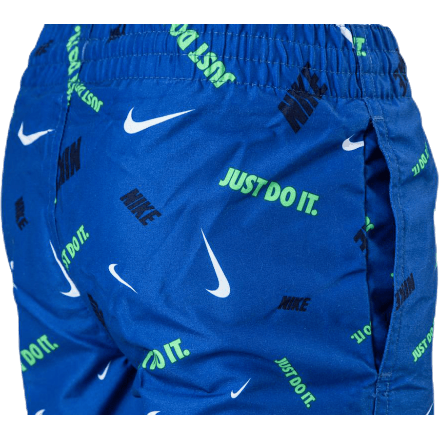 4" Volly Short Logofetti Junior Blue - Bild 4