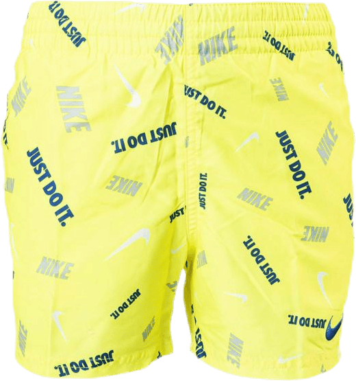 4″ Volly Short Logofetti Junior Yellow