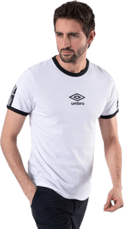 Ringer Taped Logo Tee White - Bild 4